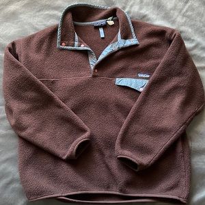 Mens Patagonia fleece pullover